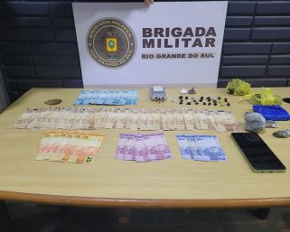 Prisão por tráfico de drogas foi realizada em Marques de Souza